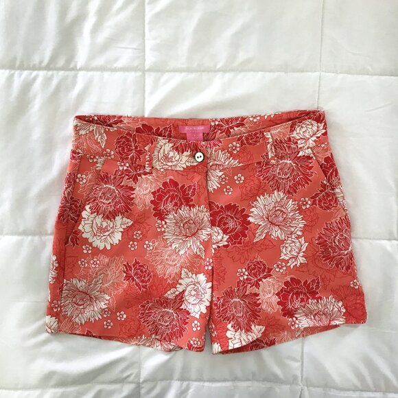 Isaac Mizrahi Floral Shorts Women 8 - Picture 3 of 8